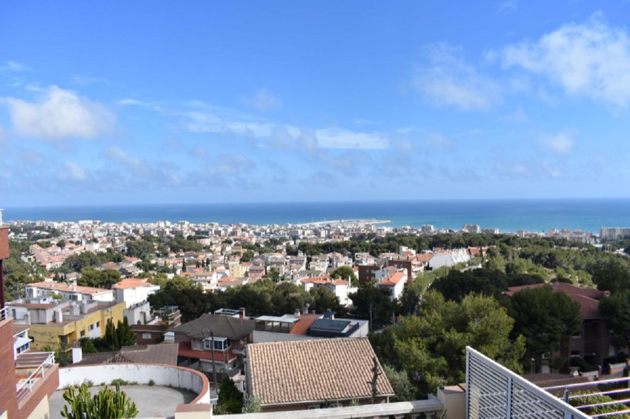 Beach House. Casa Con Piscina Privada Calafell Bagian luar foto